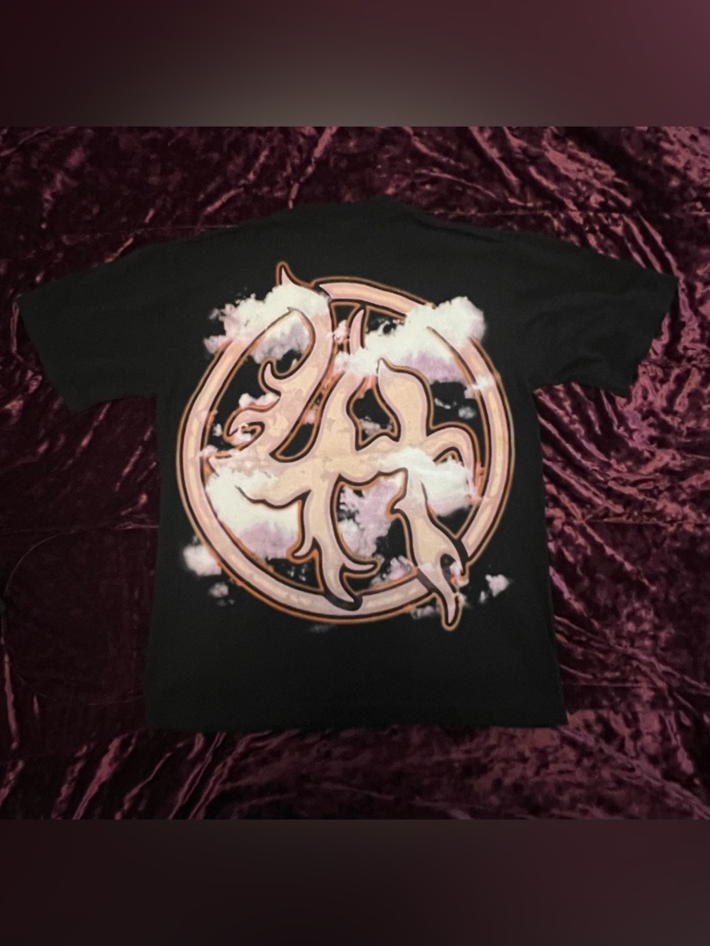 Lost Hills “Fiery Demon” Graphic T-Shirt - Black - Men Size Small